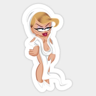 outta kylie Sticker